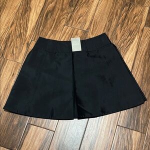 Anthropologie Classic Black Mini Skirt